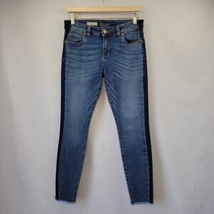 Kut from the Kloth Ankle Skinny Jeans Medium Wash Size 8
